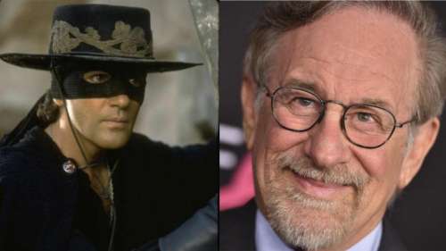 Il y a 25 ans, Spielberg prédisait l’avenir à Antonio Banderas sur le tournage de Zorro